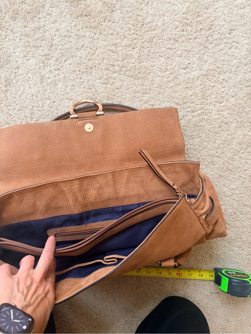 LC Lauren Conrad caramel brown